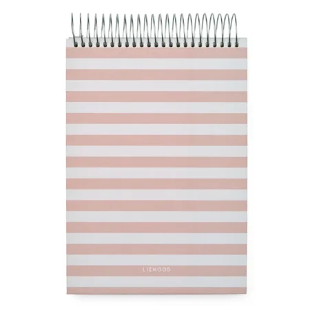 Liewood skitseblok, tuscany rose strib