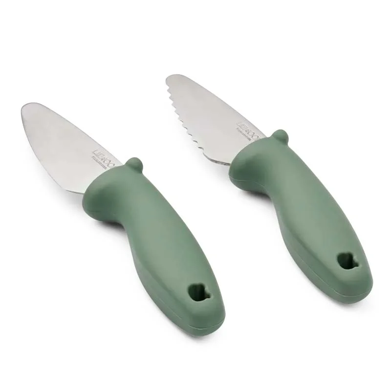 Liewood Perry børne køkkenknive, Faune green