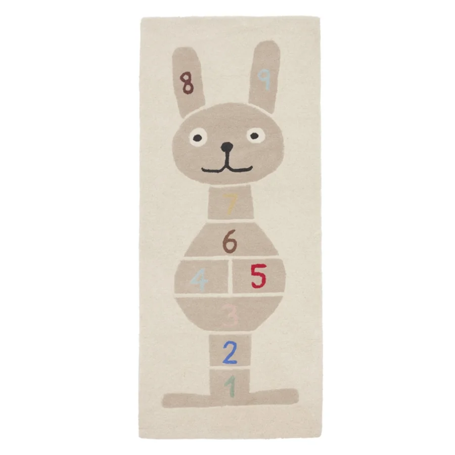 OYOY hinkerude tæppe kanin