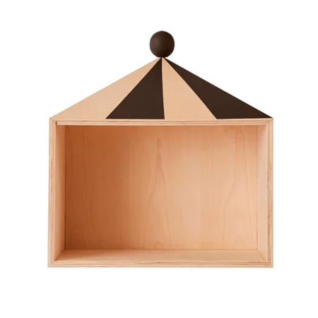 OYOY cirkus hylde m. 1 rum