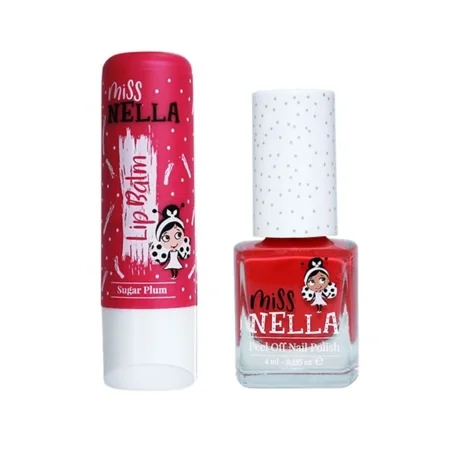 Miss Nella Nagellack und Lippenbalsam Duo Nr. 2