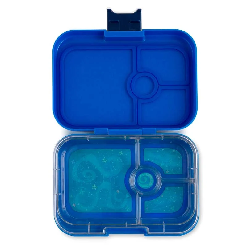 Yumbox Panino madkasse m. 4 rum, Neptune Blue - Space tray