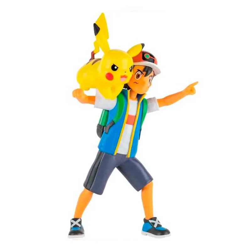 Pokemon battle figur, Ash og Pikachu