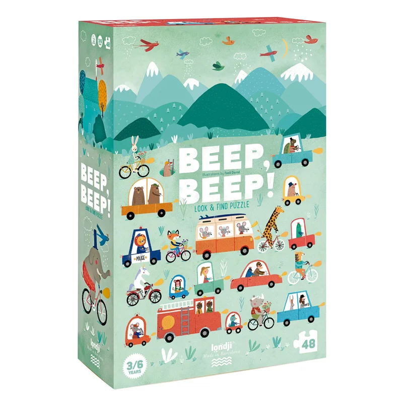 Londji observations puslespil, Beep Beep