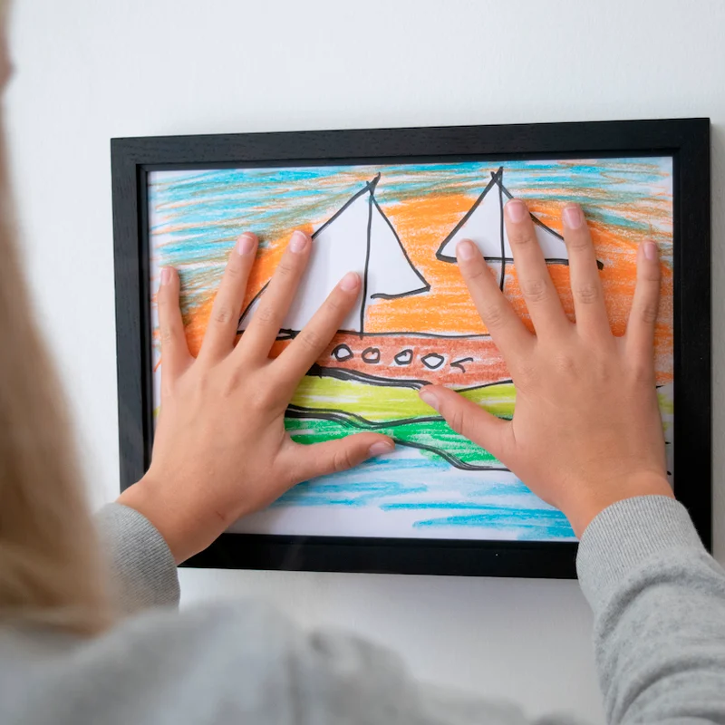 RAM'N Sortbejset og lakeret ask