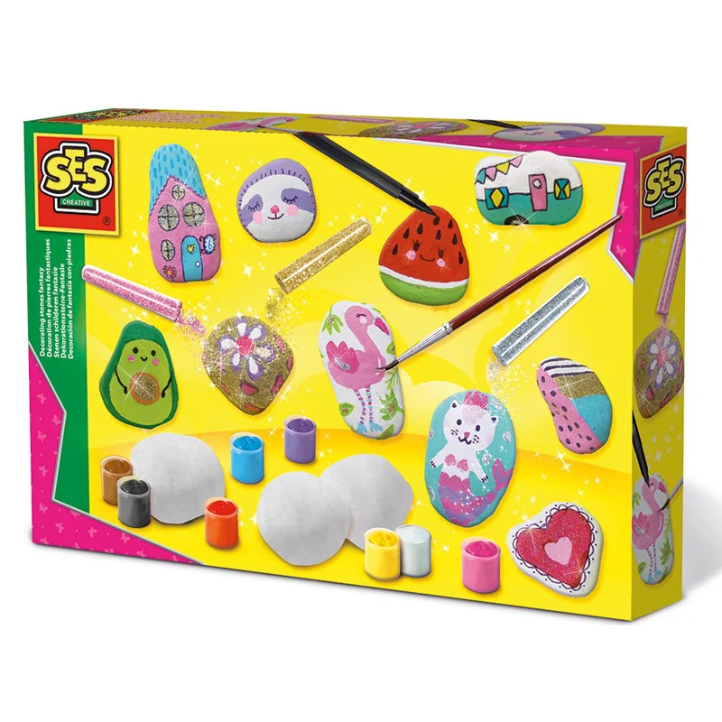 SES Creative, Mal på sten