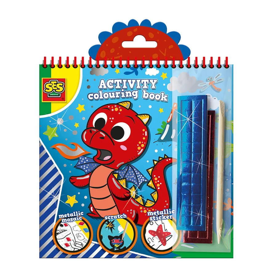 SES Creative, Male- og aktivitetsbog, mosaik