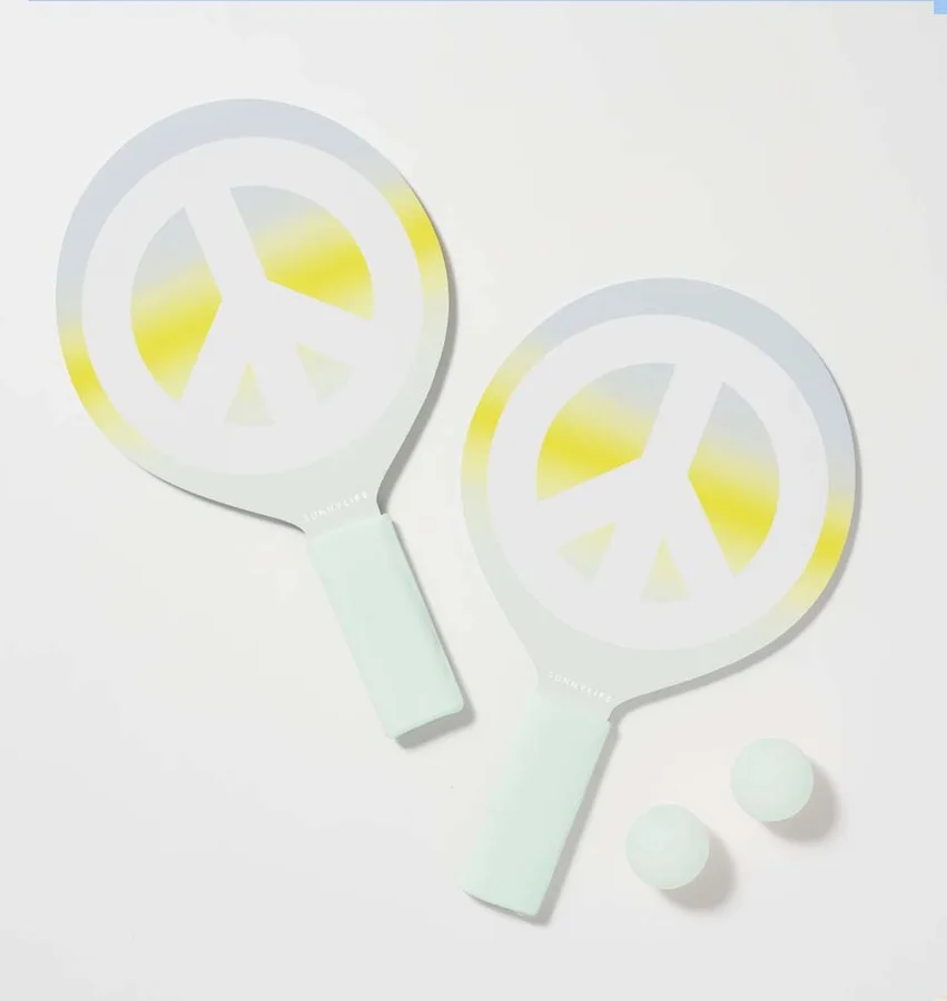 Sunnylife mini strandtennis, peace