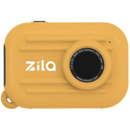 Kidywolf kamera til børn, gul