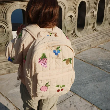 Konges Sløjd Juno Quilted Sequin Rygsæk, Frappé