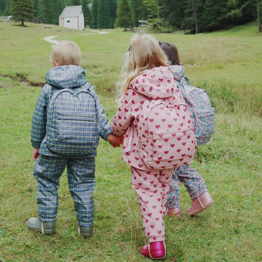 Konges Sløjd  Rainy Børne Rygsæk Midi, Amour Pink