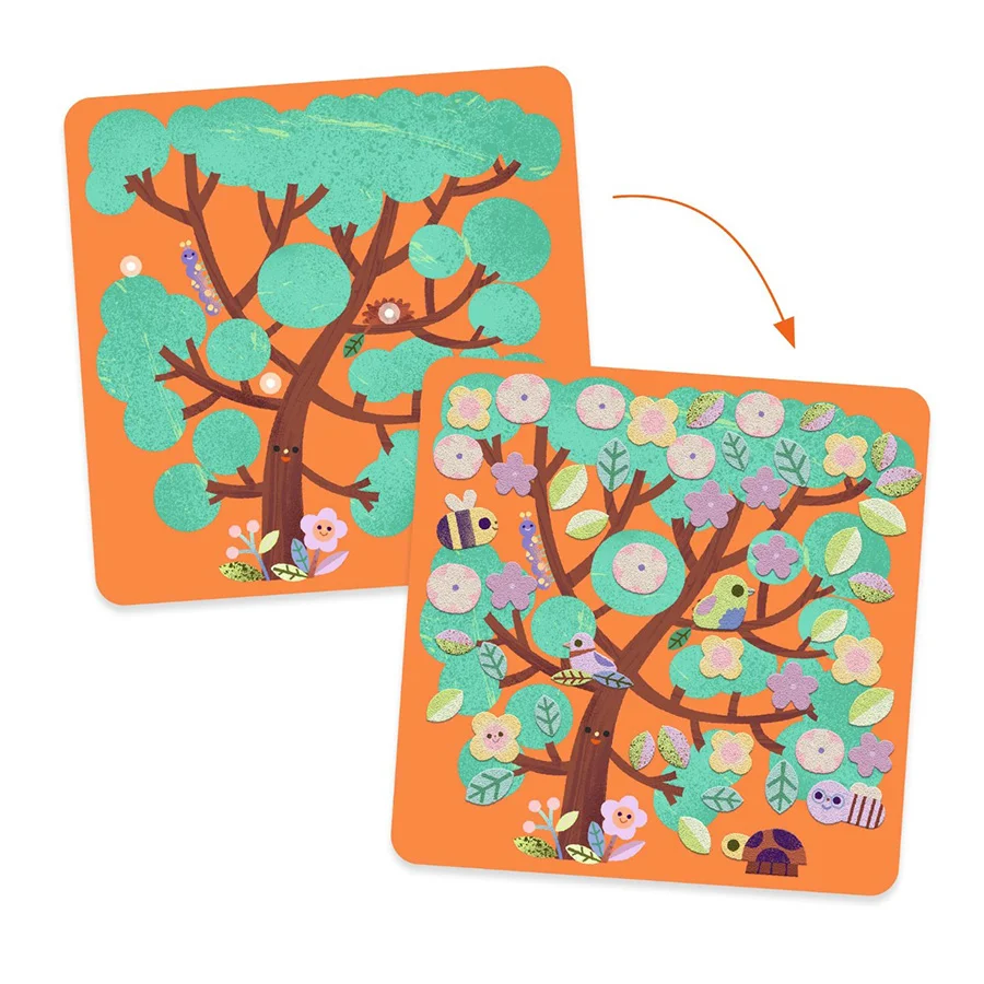 Djeco Filt Billeder, Årstider