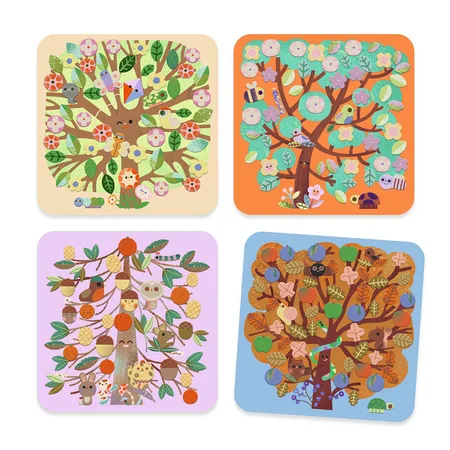 Djeco Filt Billeder, Årstider