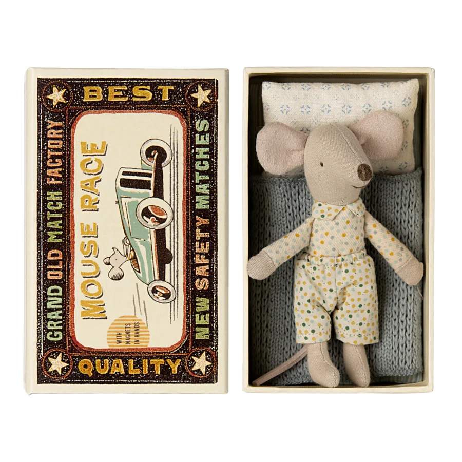 Kleiner Bruder Maus in der Streichholzschachtel, Maileg 