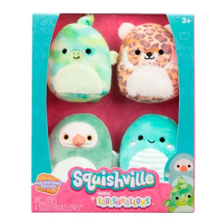 Squishville 4-pak S6, Prehistoric