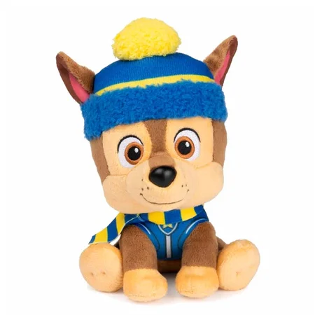 Paw Patrol bamse, Chase med hue - 15 cm