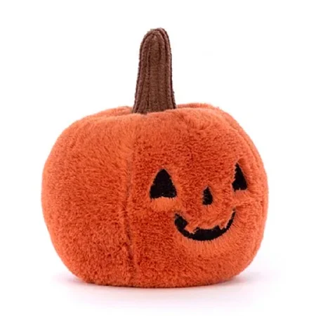 Jellycat Halloween, Ooky græskarlygte, 8 cm