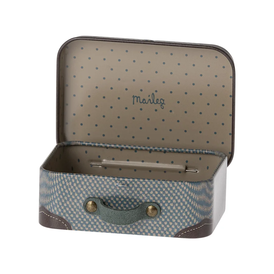 Koffer Mikro, blau, Maileg 