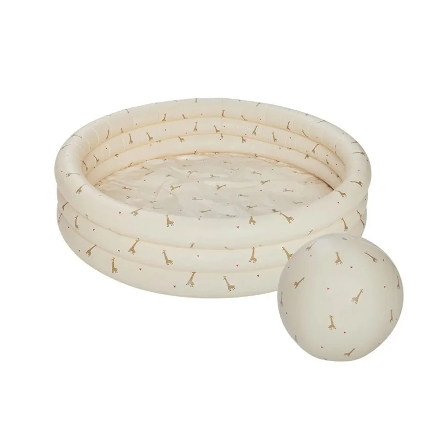 OYOY Lille Pool og Badebold, Giraf