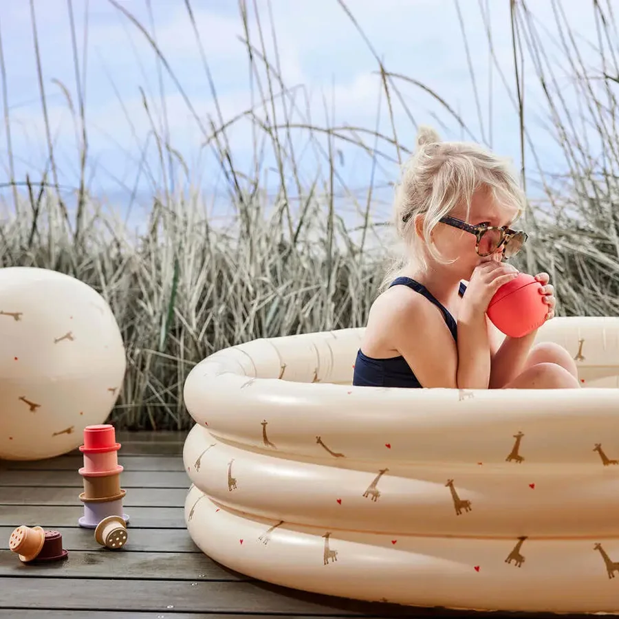 OYOY Lille Pool og Badebold, Giraf