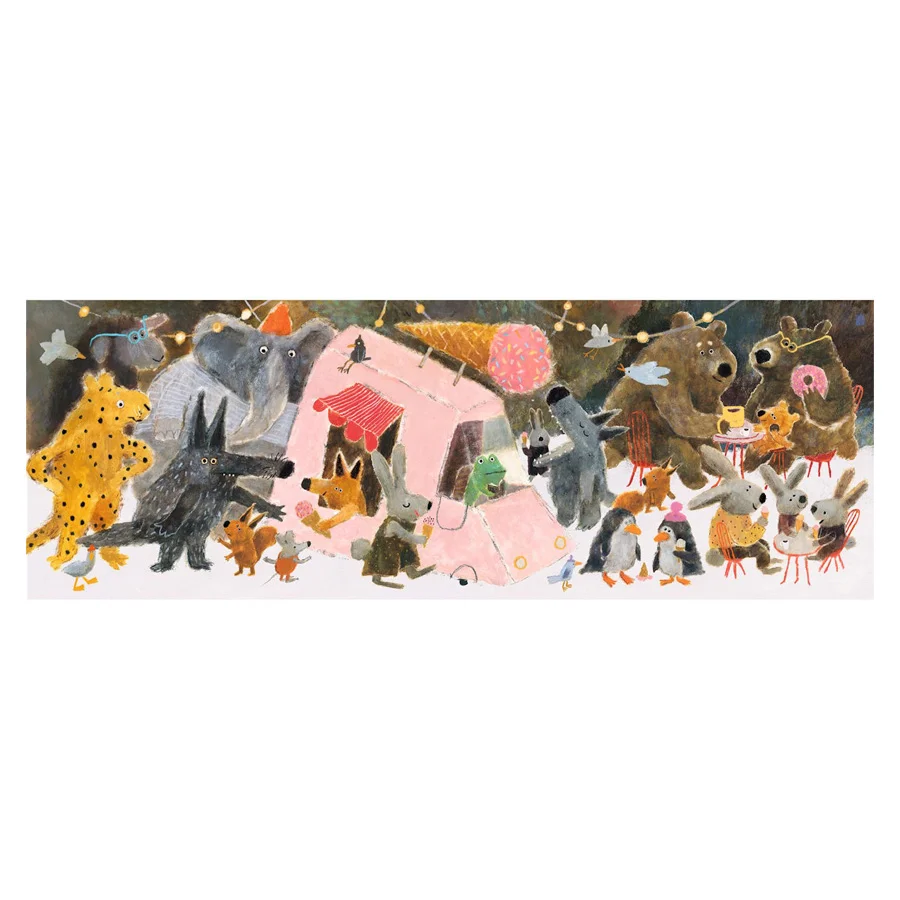 Djeco Puzzle Gallery: The Park - 100 Teile