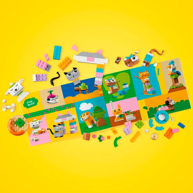 LEGO® Classic, Kreative Streicheltiere