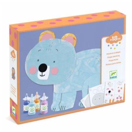 Djeco Kreativt Sæt med Fingermaling, Rodet Sjov