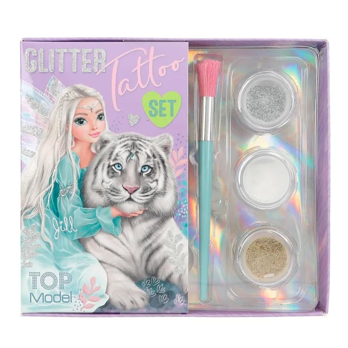 TOPModel Fantasy glitter tattoo sæt