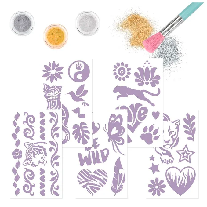 TOPModel Fantasy glitter tattoo sæt