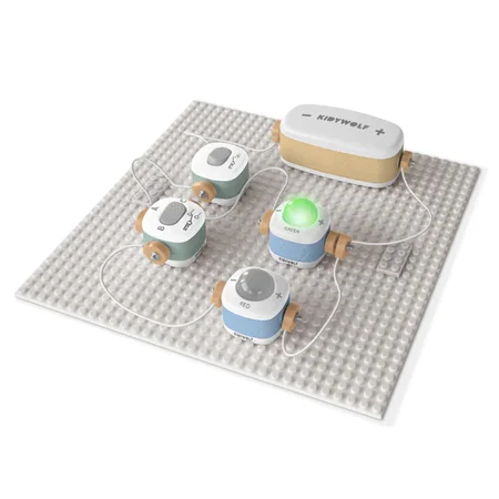 Kidyelec Mit Første Elektricitetskit, 11 Dele