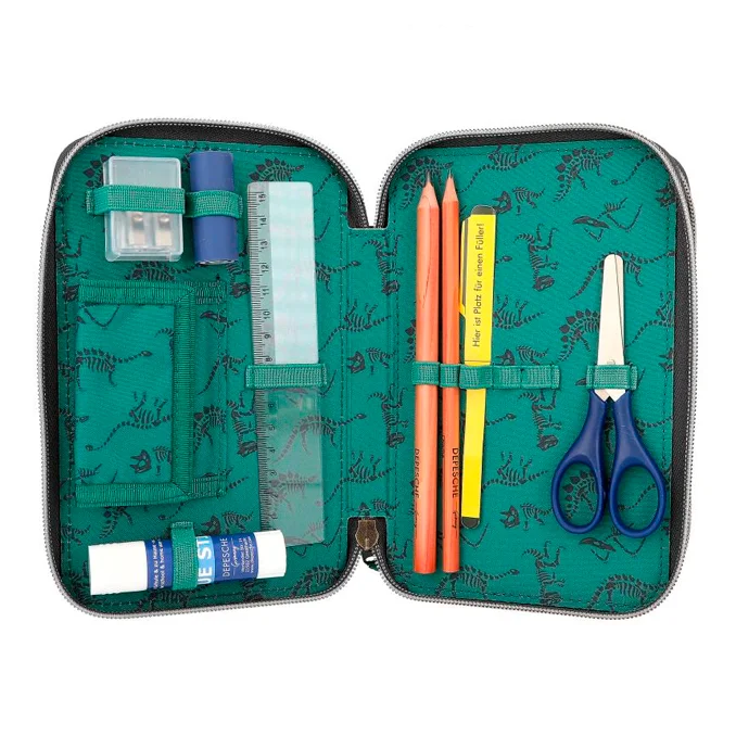 Dino world triple penalhus med LED