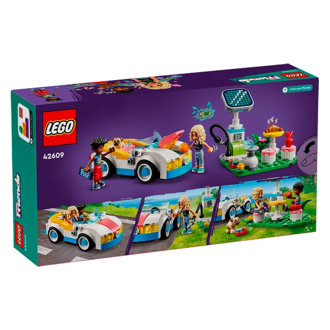 LEGO® Friends, E-Auto mit Ladestation