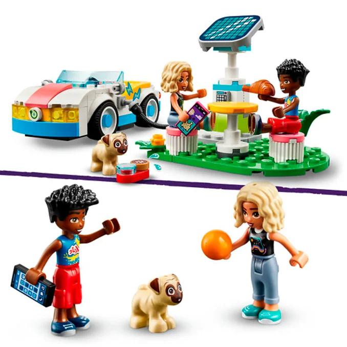 LEGO® Friends, E-Auto mit Ladestation