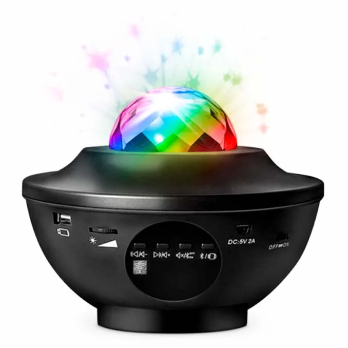 Projektor højtaler med stjernegalakse