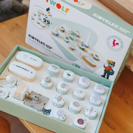 Kidyelec Mit Første Elektricitetskit, 18 Dele