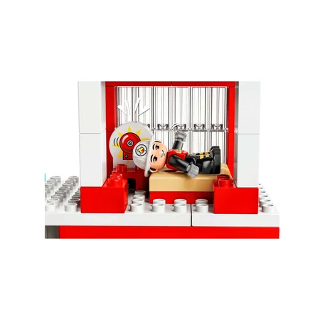 LEGO® DUPLO Brandstation og helikopter