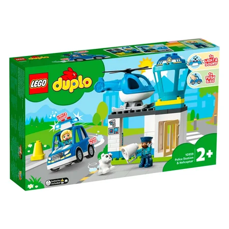 LEGO DUPLO Polizeistation und Helikopter