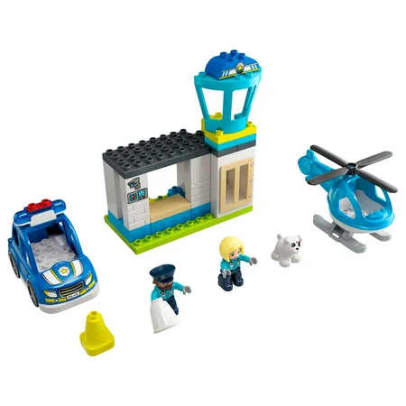 LEGO DUPLO Polizeistation und Helikopter
