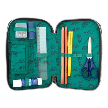 Dino world triple penalhus med LED