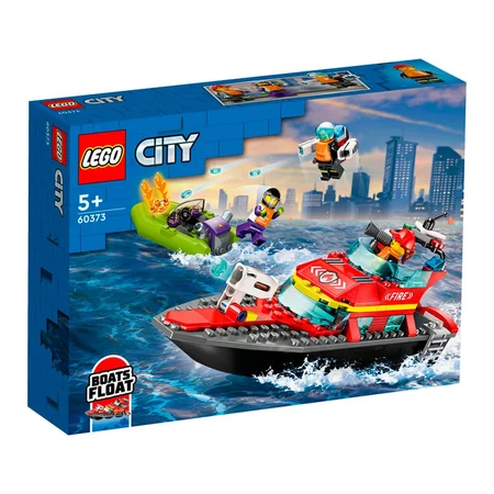 LEGO® CITY Brandvæsnets redningsbåd