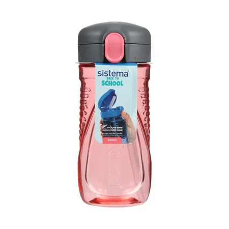 Sistema Tritan Quick Flip Drikkeflaske, 520 ml, Pink Punch
