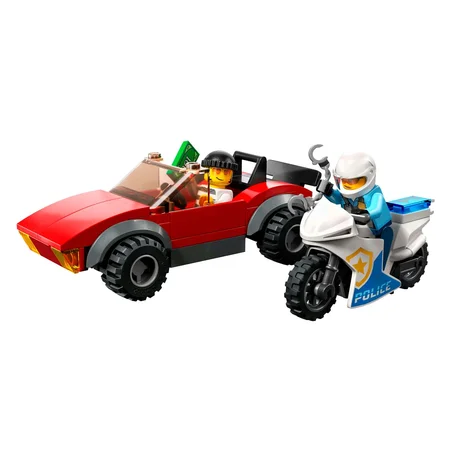 LEGO® CITY Politimotorcykel på biljagt