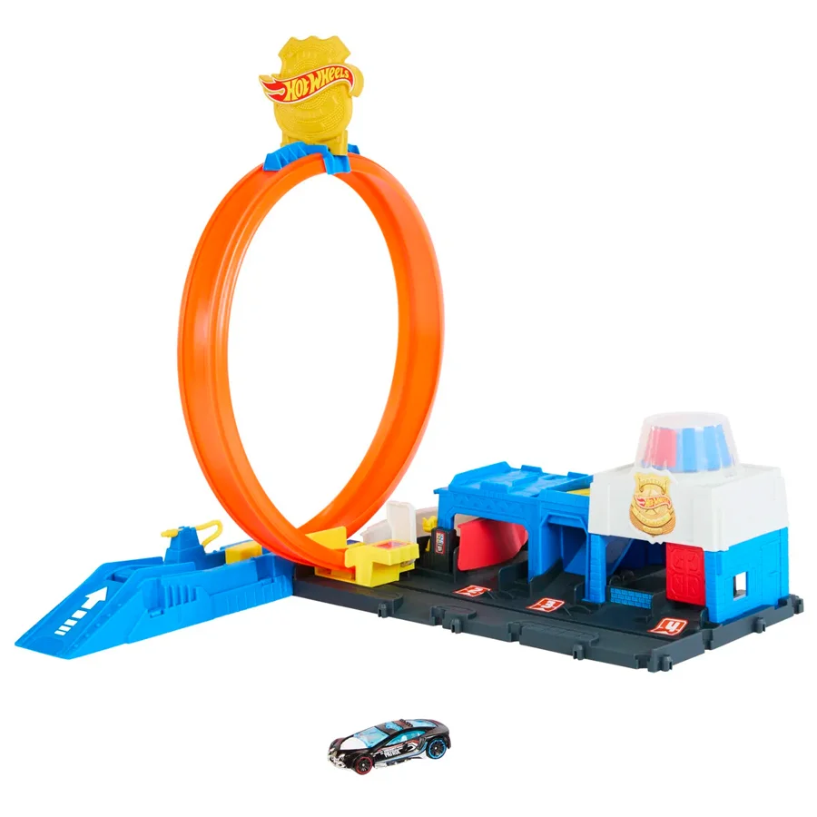 Hot Wheels City Super Politistation