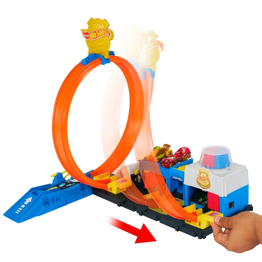 Hot Wheels City Super Politistation