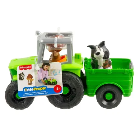 Fisher Price Little People Push & Play Traktor