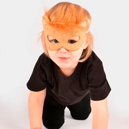 Den Goda Fen løve maske, fluffy one size