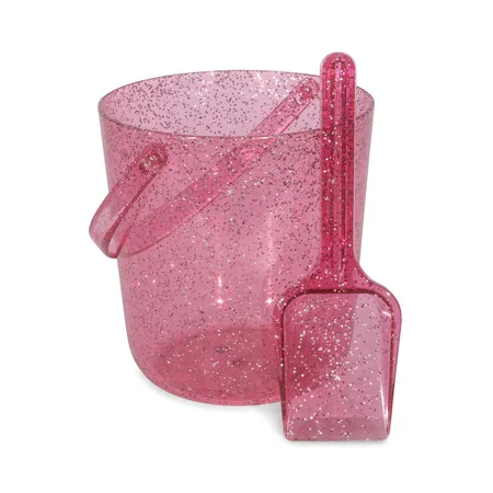 Konges Sløjd strandsæt, Glitter pink