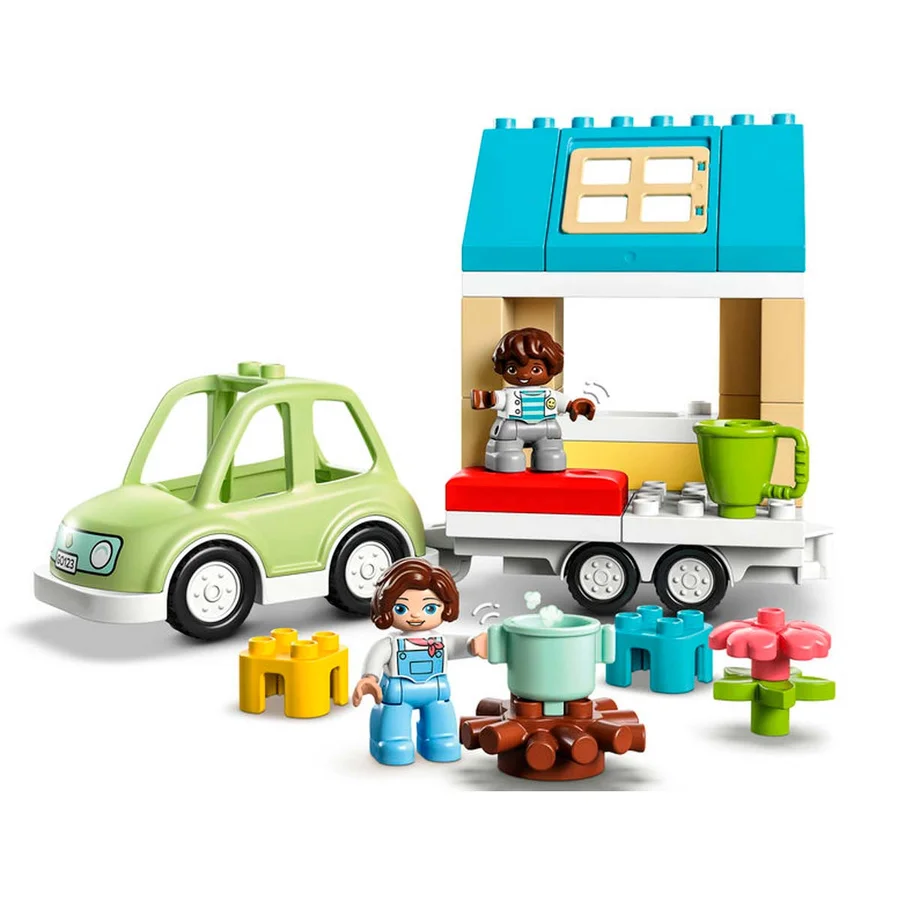 LEGO® DUPLO Familiehus på hjul
