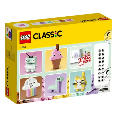 LEGO® CLASSIC Kreativt sjov med pastelfarver