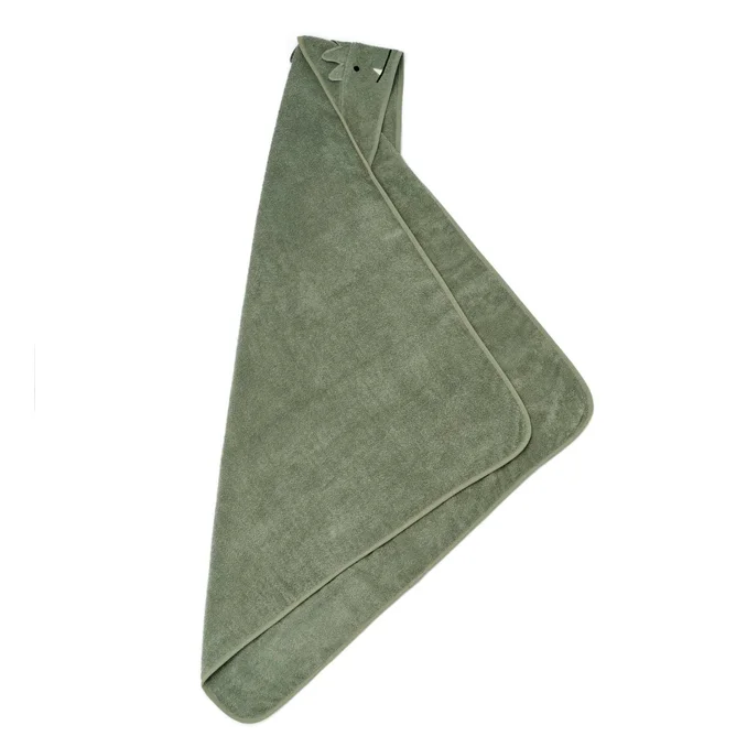 Liewood Augusta håndklæde m hætte, faune green